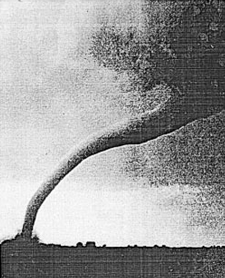 F5 Tracy Tornado Funnel - 06/13/1968
