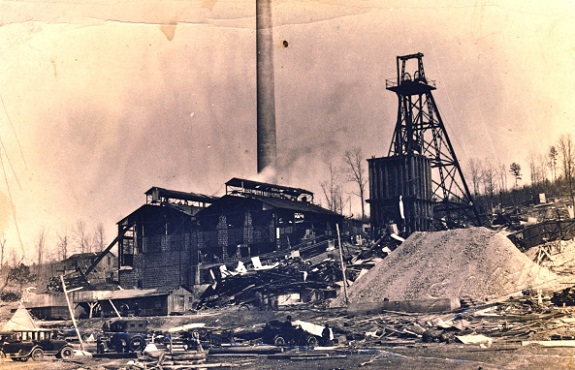 Damage to lead mines in Leadanna, Missouri